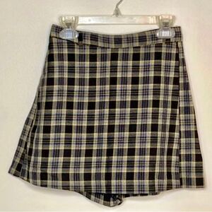 Vintage 1990s‎ Plum Plaid Skort